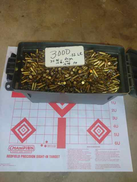  .22 LR 3000 rounds $165