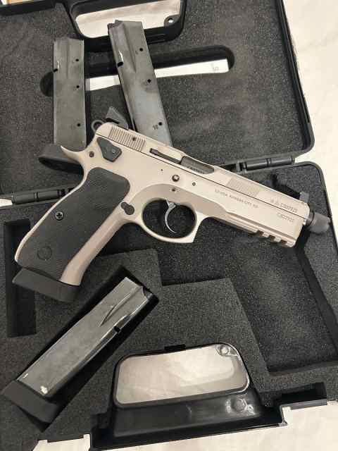 CZ SP-01 Tactical Urban Grey Suppressor Ready $850