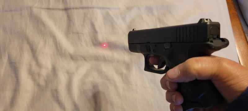 Glock 26 w CTC Laser Grip 