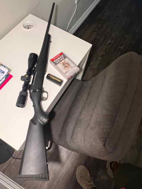 Ruger 30-06 with scope 