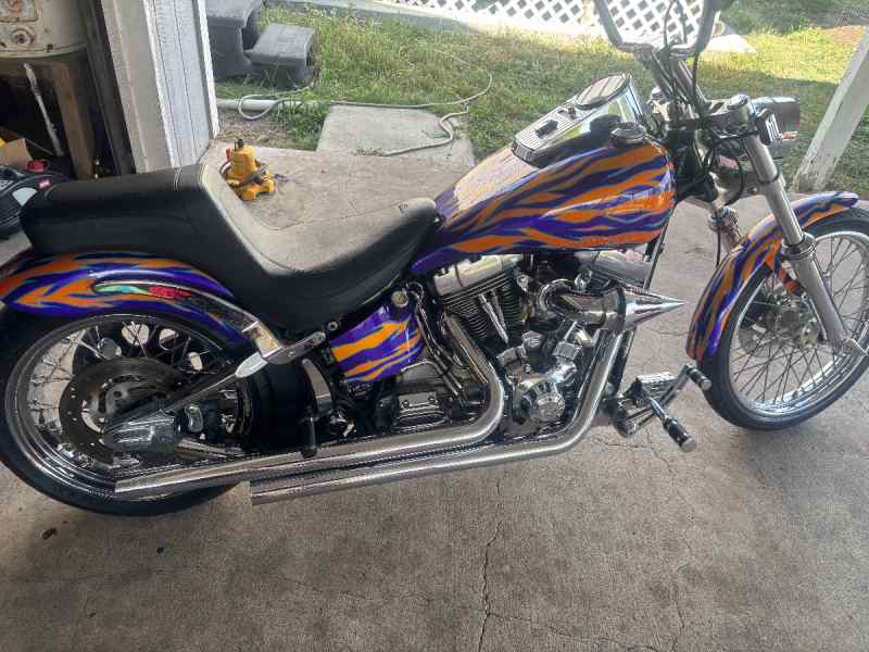 HD softail customized possible trades 4000.00