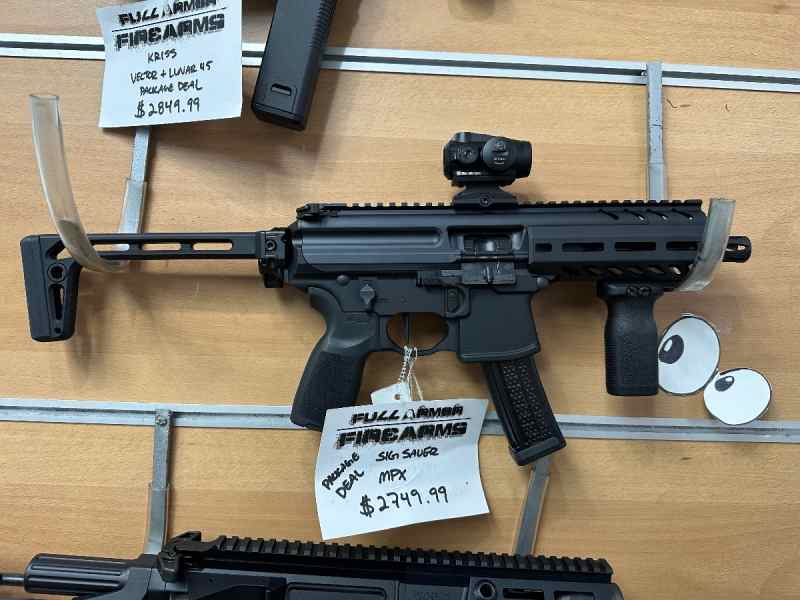 Sig Sauer MPX - CLASS III - See Description!