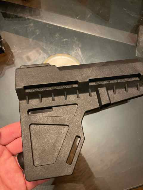 Shockwave blade, pistol brace
