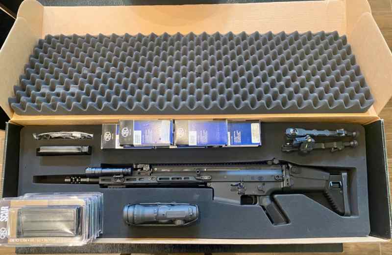SCAR 17 NRCH - New, Never Fired -Lots of Extras