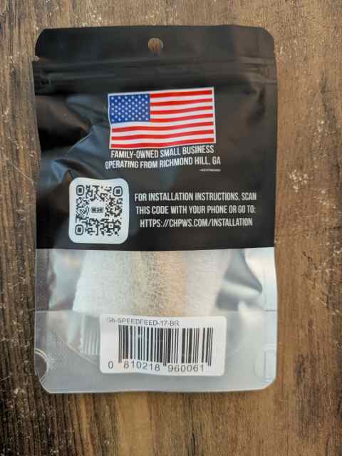 C&amp;H Speedfeed Brass plug for Gen 6 45/17