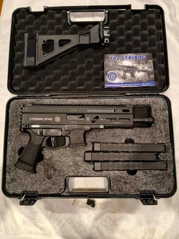Stribog SP9A1 9mm pistol, NIB