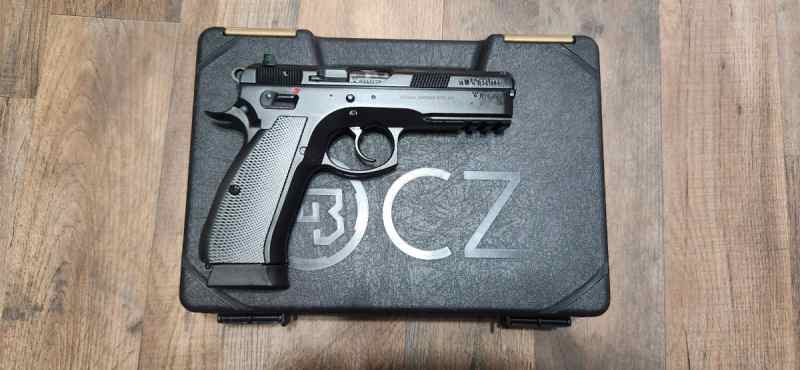 CZ USA 75 SP-01 9mm Luger 4.6in Black Polycoat Pis