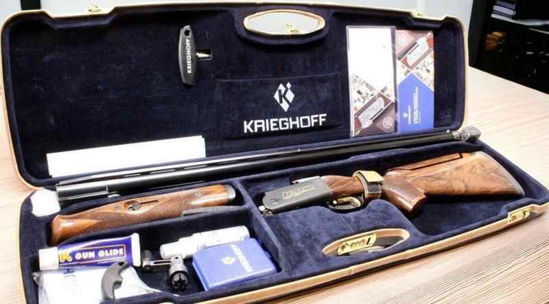 Krieghoff K-80 12/30&quot; Black Shadow Edition, Gold 