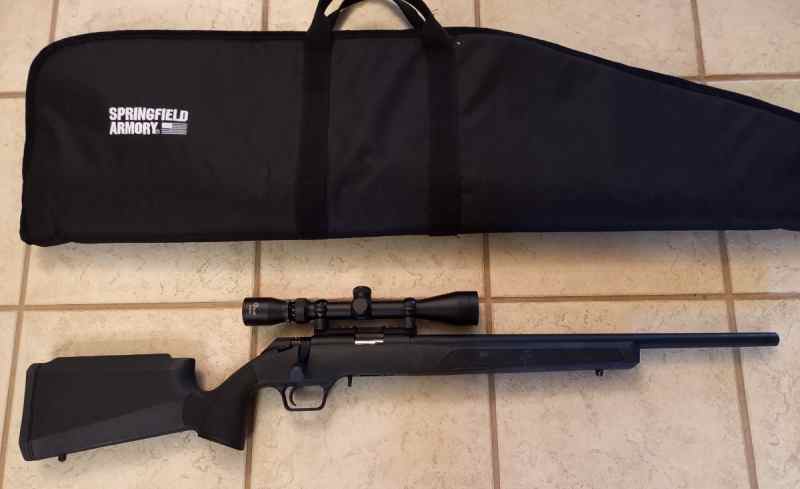 .22LR SPRINGFIELD 2020 TARGET W/3-9X SCOPE